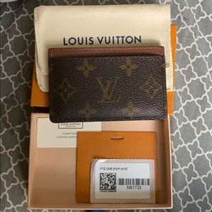 Authentic Louis Vuitton Card Holder